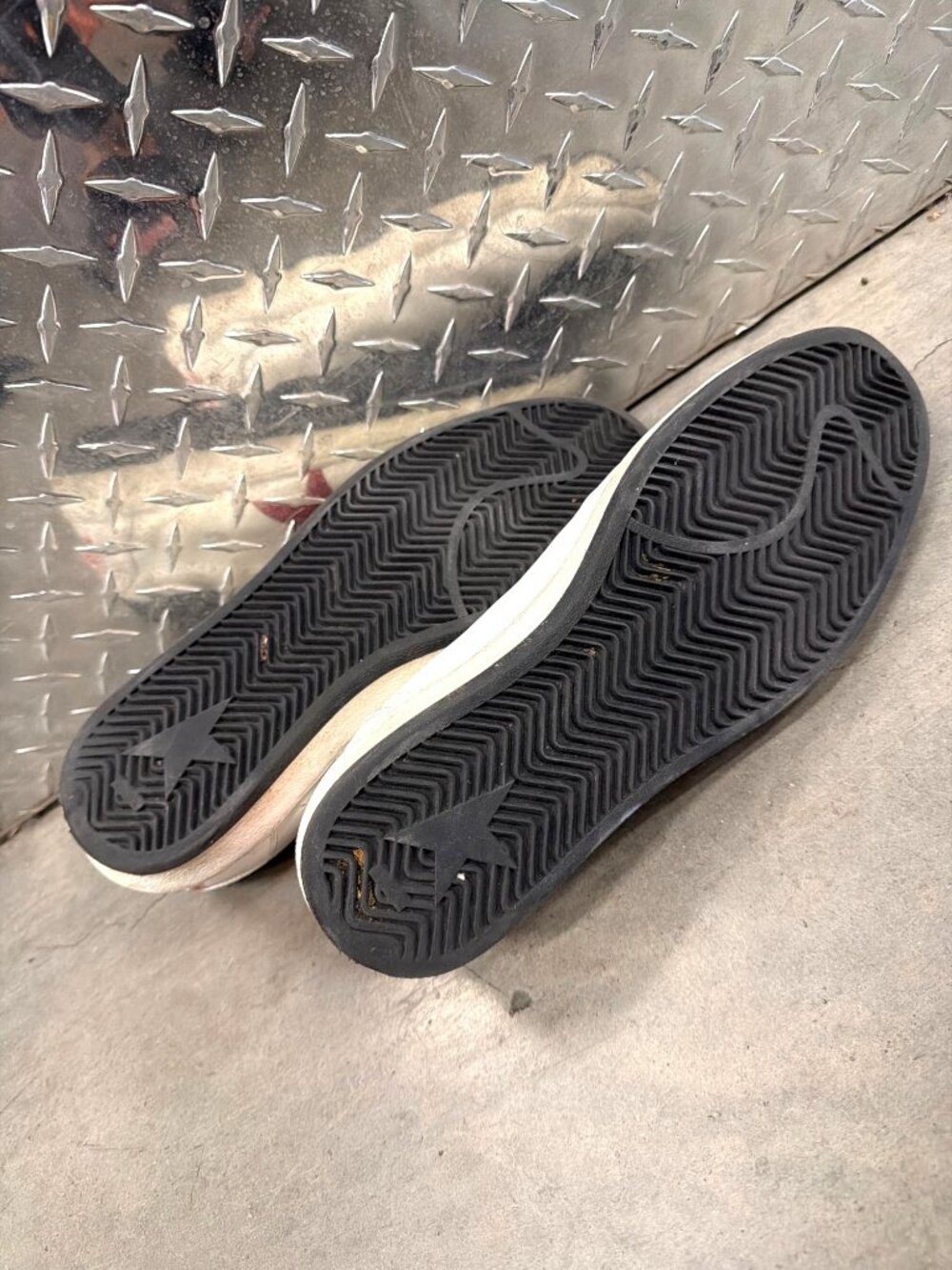 Golden Goose Ball Start Superstar Low Top Sneakers White Mens Size 42 US 9 - Picture 8 of 8